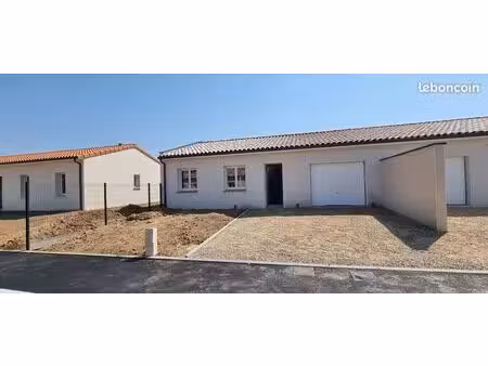 maison neuve bessieres 80 m² t4 avec garage  terrasse et jardin – 1 000 charges comprises