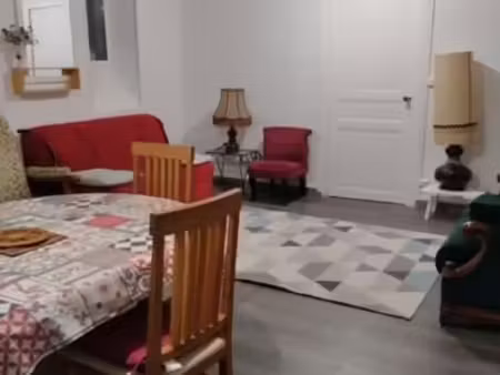 location meublée d'un t 2 à jonzac 17