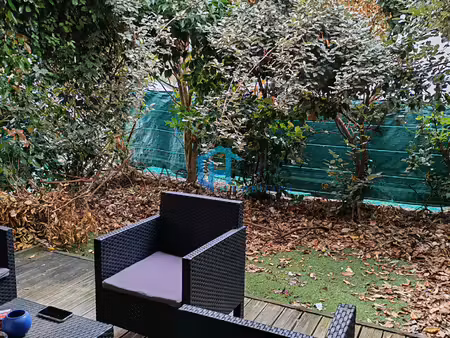 appartement t2 avec terrasse et jardin privatif