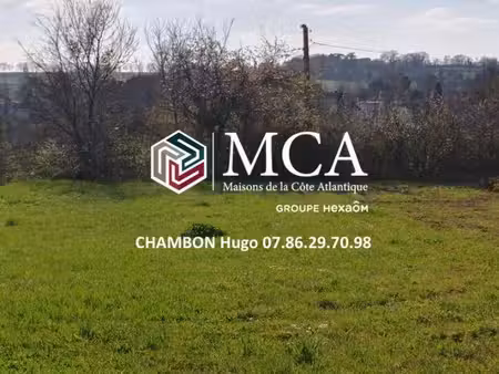 terrain constructible viabilisé à vendre