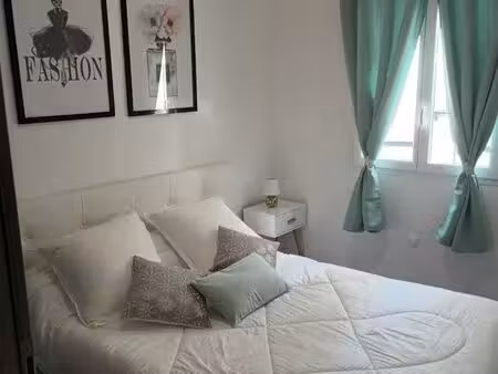 appartement t2 meublé/climatisé eau comprise sur folelli