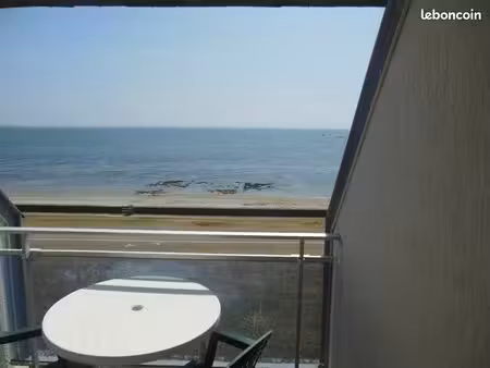 appartement face à la mer