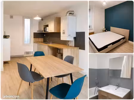t2 meublé 42m2 centre-ville