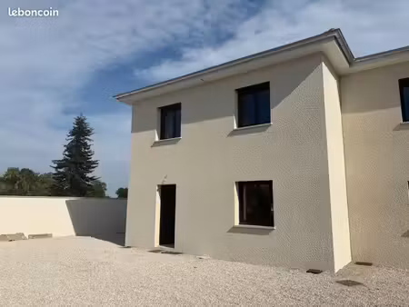 maison neuve t4 avec jardin et terrasse – niévroz (01)