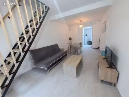 maison meublée 2 chambre à bourbourg a louer longue durée
