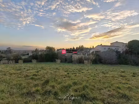 achat terrain 4 130m² caunes minervois 11160