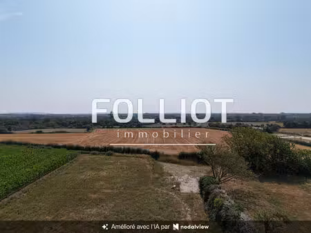 a vendre terrain constructible viabilisé port-bail-sur-mer