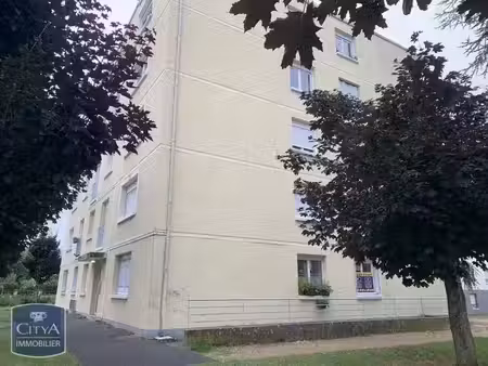 appartement à louer 2 pièces 45.87 m² - déols (36) - 505€