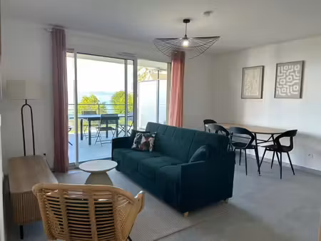 location appartement 2 pièces meublé 44m² neuvecelle 74500