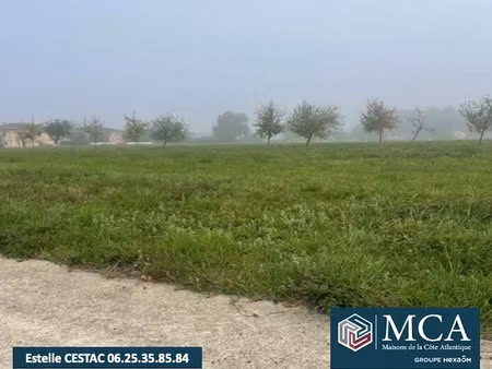 vente terrain 568 m² à aire-sur-l'adour (40800)  34 080 €