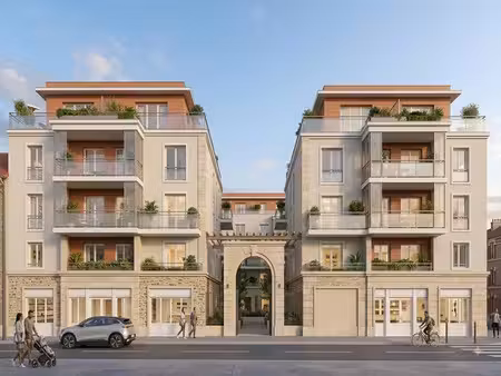 vente appartement 2 pièces 60 m² épinay-sur-seine (93800)
