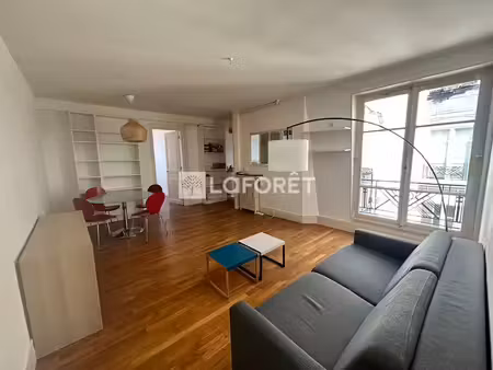 location meublée appartement 3 pièces 58.62 m² à paris 10ème (75010)  1 935 €