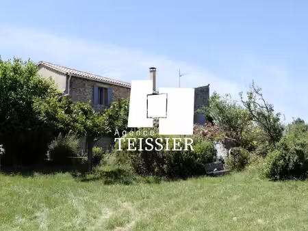 exclusivité : sud ardèche 07460 banne  maison en pierre indép