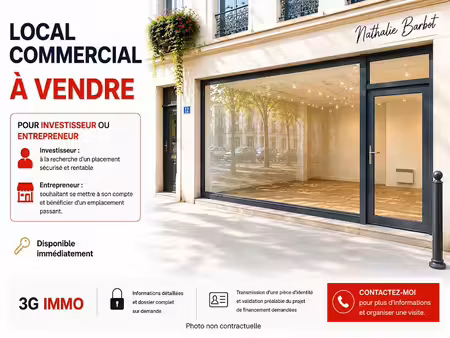 vente locaux professionnels 2 pièces 53 m² à chalons-en-champagne (51000)  99 000 €