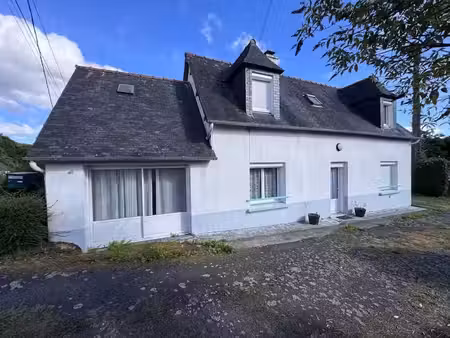 vente maison 5 pièces 79.98 m² à maël-carhaix (22340)  86 400 €