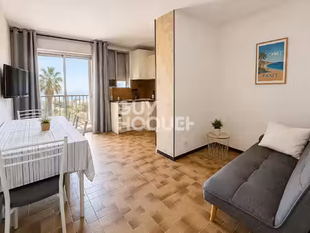 appartement canet en roussillon 2 pièce(s) 31.1 m2