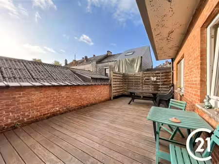 appartement à vendre avec terrasse et 2 chambres   ciney (vbe55304)
