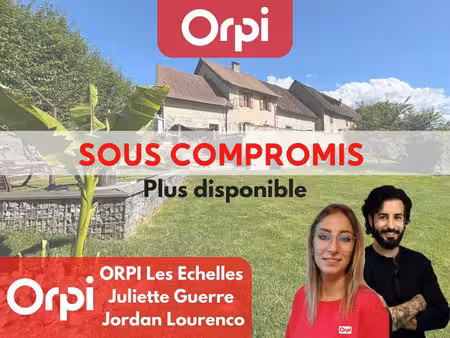 vente maison 4 pièces 105 m² les échelles (73360)