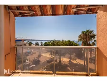studio de 27m² avec balcon et place de parking - front de mer à fréjus plage