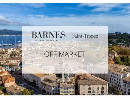 saint tropez - studio avec terrasse centre ville