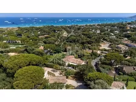 vue mer ramatuelle  domaine de pampelonne - villa provençale pieds dans l'eau