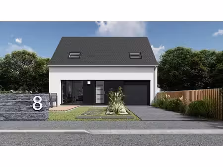 vente maison neuve 4 pièces 82 m² à châtelaudren-plouagat (22170)  215 900 €