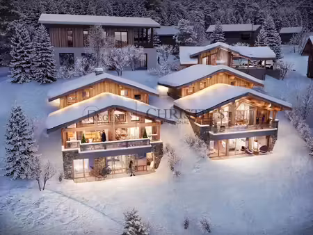 chalet neuf d'exception 5 chambres - les gets