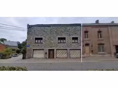 maison d'habitation 3 façades avec garage