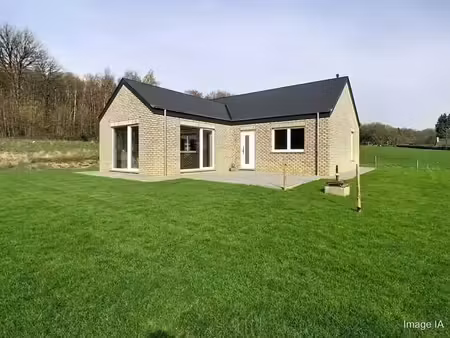 villa passive – plain-pied – gros œuvre fermé – 32 ares