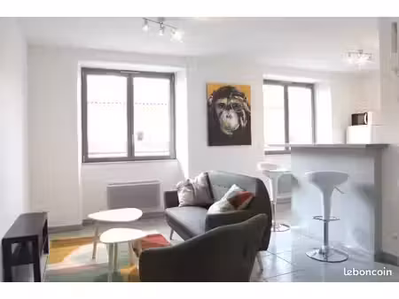 t2 37 m2 meuble-etat neuf-10 mn à pieds centre ville