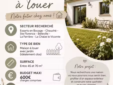 recherche maison a louer