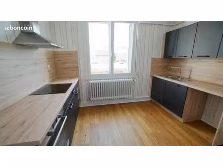vichy quartier jeanne d'arc t3 68.5m²  2e étage  2 chambres  1er étage  garage  cave. appa