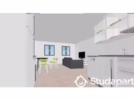 appartement 3 pièces 53 m²