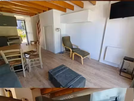 joli duplex t3 meublé au bord du golf de l'odet avec terrasse