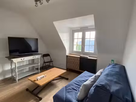location t1 meublé + parking inclus vannes