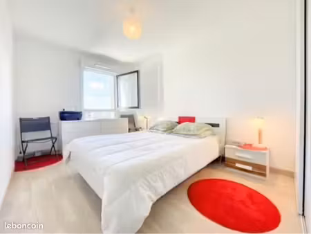 t2 meublé 48m2 de standing avec balcon de 6m2 dans une nouvelle résidence