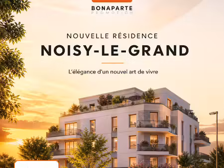 vente appartement 2 pièces 45 m² à noisy-le-grand (93160)  270 000 €