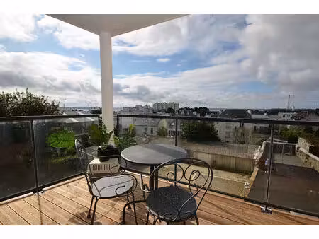 brest quatre moulins - appartement t3 récent de 64m² avec balcon  cave et parking