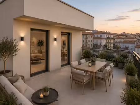 vente appartement 3 pièces 60 m² à nice (06000)  408 000 €