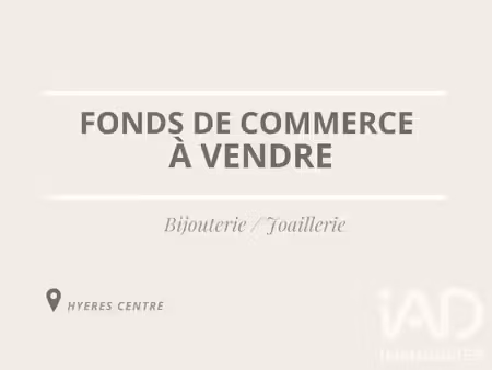 vente commerce 133 m² hyères (83400)