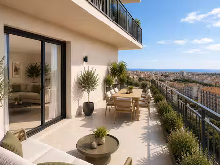 vente appartement 4 pièces 70 m² à nice (06000)  557 000 €