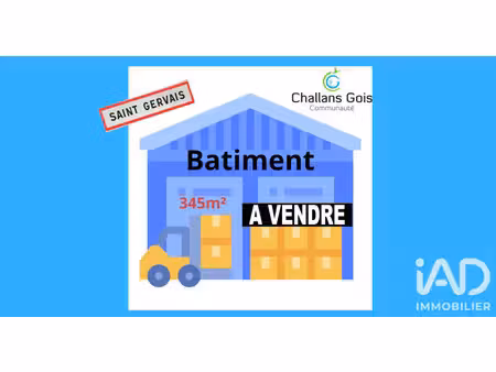 vente commerce 345 m² saint-gervais (85230)