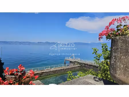 une adresse confidentielle face au léman...