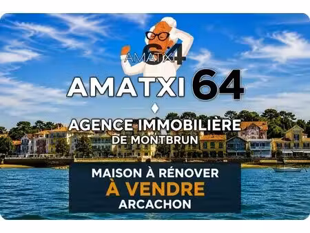 arcachon – les abatilles | maison à rénover avec fort potentiel d’agrandissement