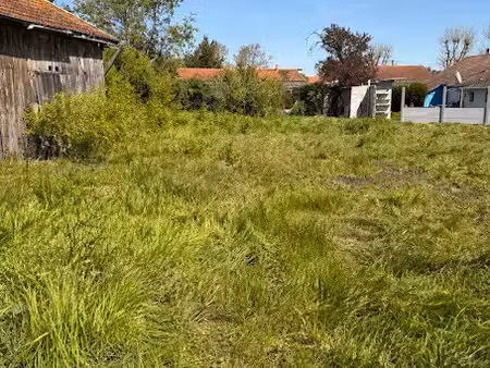vente terrain 352 m² à ares (33740)  247 000 €