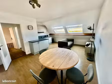 location t1 meublé 42 m2 au sol