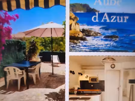 la ciotat – bail mobilité – studio + jardin privatif – parking – 300 m mer