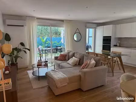 t2 meublé 49m2 location temporaire - bail mobilité