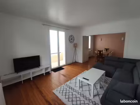appartement grand t3 ou t4 94m² meublé
