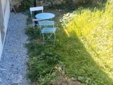 t2 meublé avec jardin